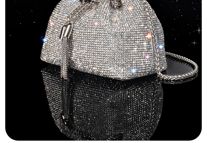 Luxury diamond evening bag by 𝕄𝕔 𝕋𝕙𝕖 𝔹𝕝𝕒𝕔𝕜 𝔻𝕚𝕒𝕞𝕠𝕟𝕕
