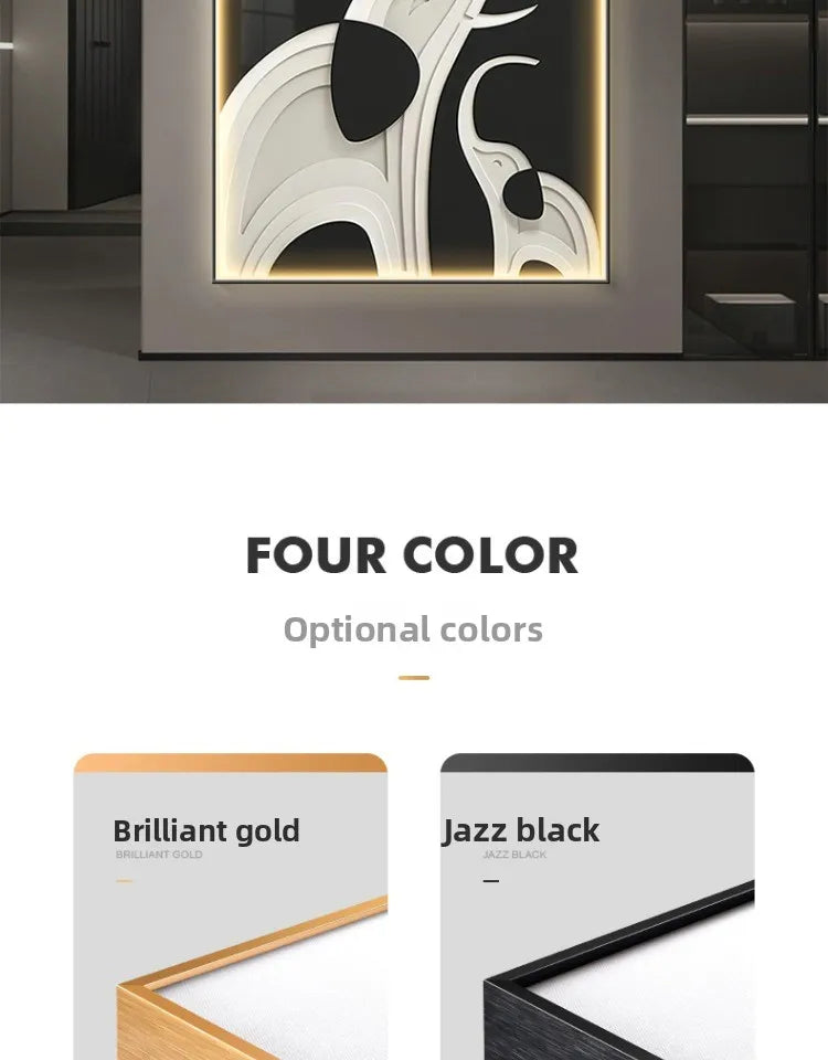 Abstract art poster wall decor by MC THE BLACK DIAMOND, featuring vibrant, modern print ideal for home interior decoration