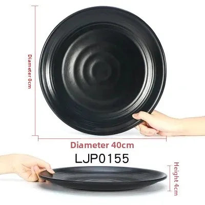 Black melamine bone plate BBQ cover from 𝕄𝕔 𝕋𝕙𝕖 𝔹𝕝𝕒𝕔𝕜 𝔻𝕚𝕒𝕞𝕠𝕟
