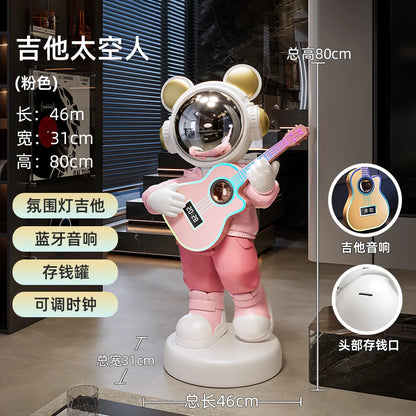 Large Astronaut Floor Decor Modern Luxury Cartoon Character Statue Sculpture Creative Living Room Decoration Housewarming Gift - 𝕄𝕮 𝕋𝕙𝕖 𝔹𝕝𝕒𝕔𝕜 𝔻𝕚𝕒𝕞𝕠𝕟𝕕