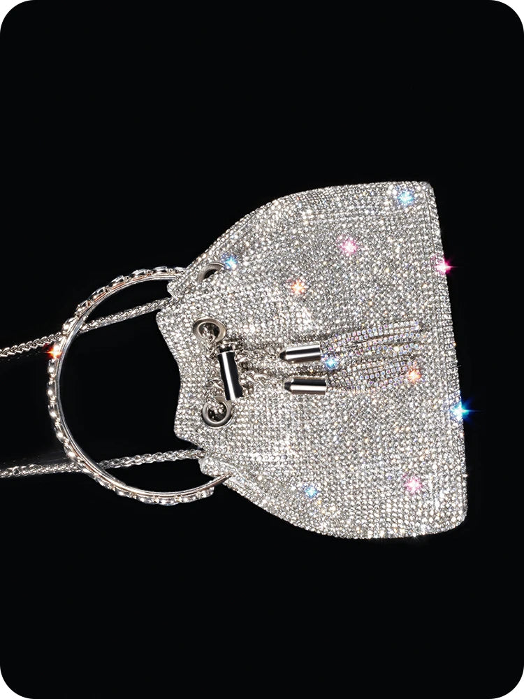 Luxury diamond evening bag by 𝕄𝕔 𝕋𝕙𝕖 𝔹𝕝𝕒𝕔𝕜 𝔻𝕚𝕒𝕞𝕠𝕟𝕕