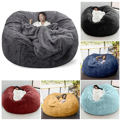 MC THE BLACK DIAMOND useful sofa bean bag with flexible cover, showcasing the comfortable and versatile bean bag design.