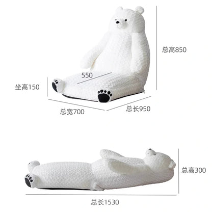 Plush Sofa Animal Bear Shape Bedroom Birthday Holiday Gift Sofa Furniture Living Room Muebles De Salon - https://mohammadcollection.com