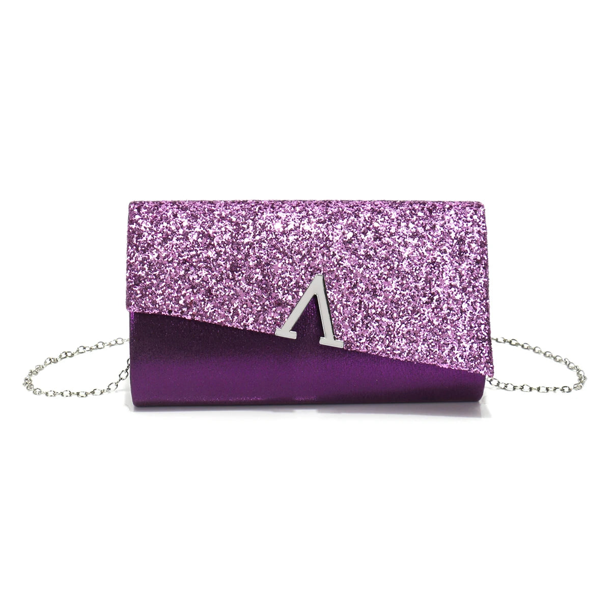 V Design metal chain glamorous evening bag by 𝕄𝕔 𝕋𝕙𝕖 𝔹𝕝𝕒𝕔𝕜 𝔻𝕚𝕒𝕞𝕠𝕟