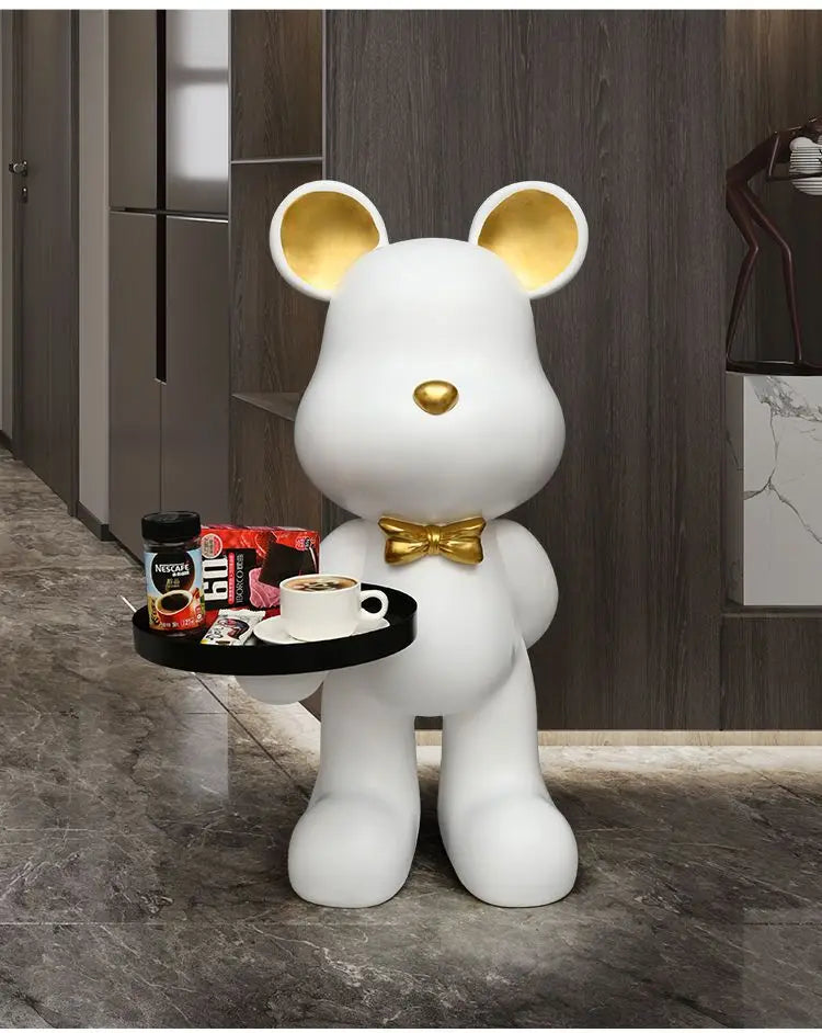 Creative doll bear figurine from 𝕄𝕔 𝕋𝕙𝕖 𝔹𝕝𝕒𝕔𝕜 𝔻𝕚𝕒𝕞𝕠𝕟�