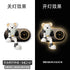 Creative Living Room Decoration Wall Clock Modern Design Cartoon Bear LED Clock Wall Painting Children Room Clock Luminous Mute - 𝕄𝕮 𝕋𝕙𝕖 𝔹𝕝𝕒𝕔𝕜 𝔻𝕚𝕒𝕞𝕠𝕟𝕕
