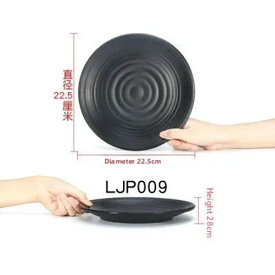 Black melamine bone plate BBQ cover from 𝕄𝕔 𝕋𝕙𝕖 𝔹𝕝𝕒𝕔𝕜 𝔻𝕚𝕒𝕞𝕠𝕟
