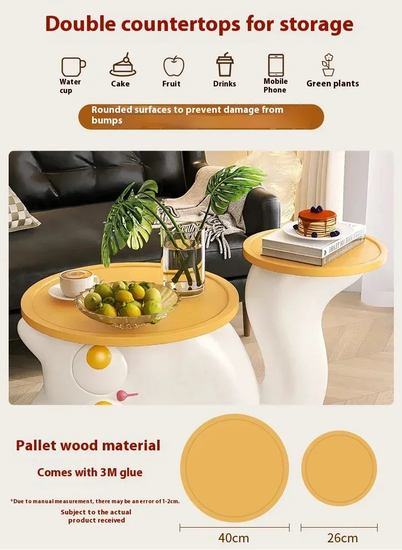 Creative Cute Cat Sofa Side Table Living Room Side Cabinet Floor-Standing Ornaments Black And White Simple Modern Resin Material - https://mohammadcollection.com