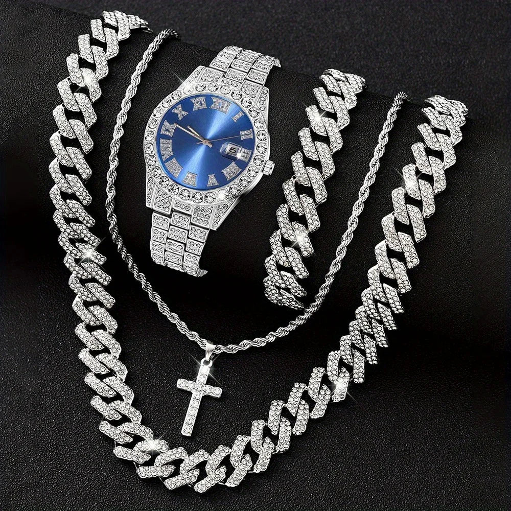 Men's 16mm Hip Hop Miami Cuban Link Chain Necklace from 𝕄𝕮 𝕋𝕙𝕖 𝔹𝕝𝕒𝕔𝕜 𝔻𝕚𝕒𝕞�