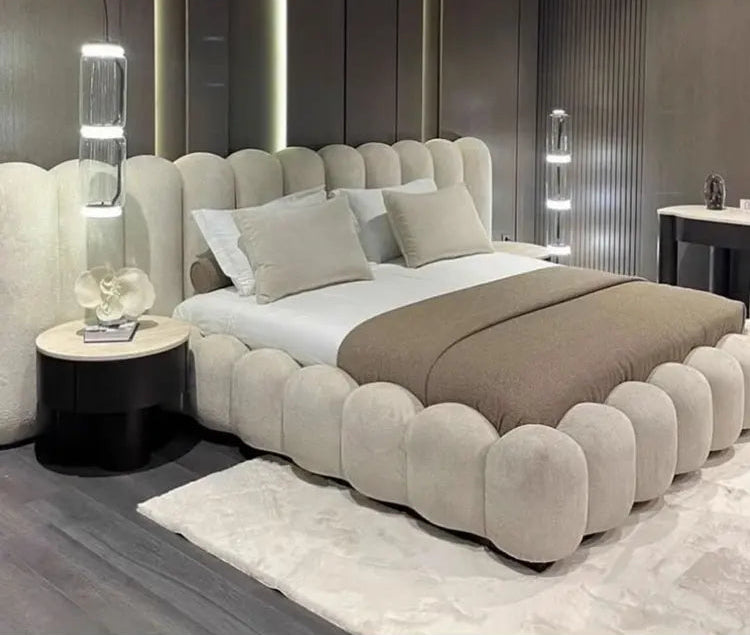 Comfortable large wooden bed by 𝕄𝕔 𝕋𝕙𝕖 𝔹𝕝𝕒𝕔𝕜 𝔻𝕚𝕒𝕞𝕠𝕟�