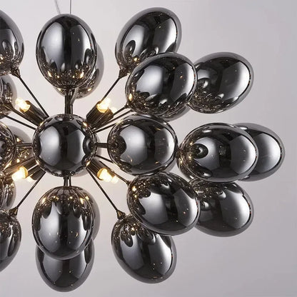 Modern Grape Glass Chandelier Home Decoration Pendant Light Living Room Nordic Lights Dining Luminair Lampara Techo Dormitorio - https://mohammadcollection.com