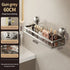 Non-Drill Bathroom Suction Cup Shelves for Washbasin and Vanity Storage - https://mohammadcollection.com