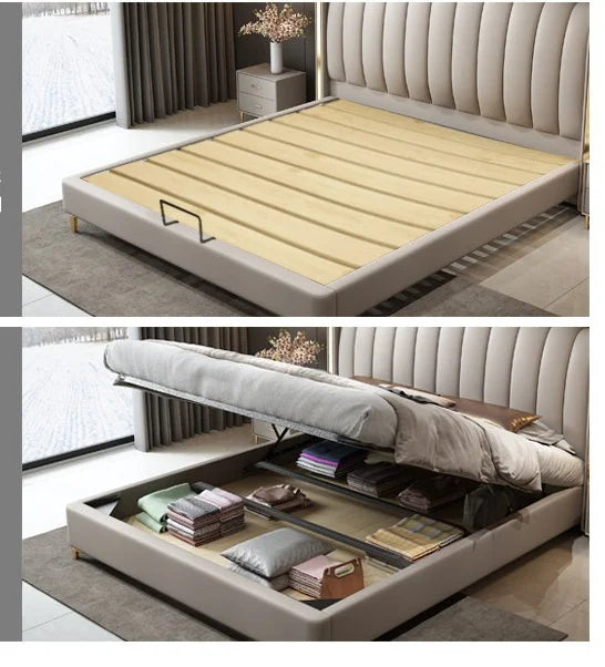 Luxury king size upholstered bed frame by 𝕄𝕮 𝕋𝕙𝕖 𝔹𝕝𝕒𝕔𝕜 𝔻𝕚𝕒𝕞𝕠𝕟�