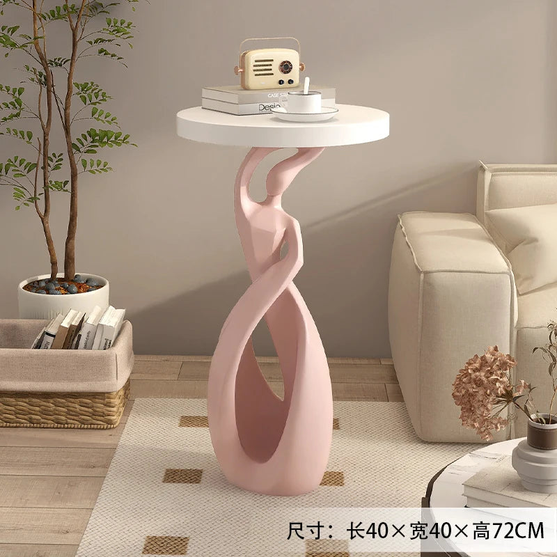 Modern Abstract Art Ornaments, Furniture, Light Luxury Living Room Coffee Table, Sofas Side Table, Corner Table, Bedside Table - 𝕄𝕮 𝕋𝕙𝕖 𝔹𝕝𝕒𝕔𝕜 𝔻𝕚𝕒𝕞𝕠𝕟𝕕