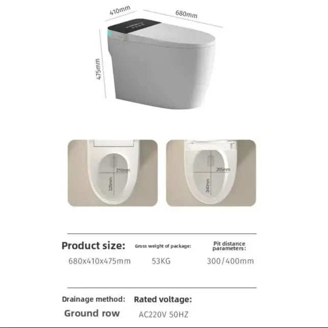 Wireless remote control intelligent bathroom toilet by 𝕄𝕔 𝕋𝕙𝕖 𝔹𝕝𝕒𝕔𝕜 𝔻𝕚𝕒𝕞𝕠𝕟�