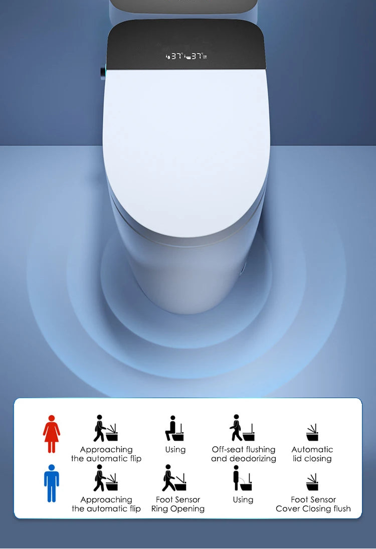 Wireless remote control intelligent bath toilet by 𝕄𝕔 𝕋𝕙𝕖 𝔹𝕝𝕒𝕔𝕜 𝔻𝕚𝕒𝕞𝕠𝕟�
