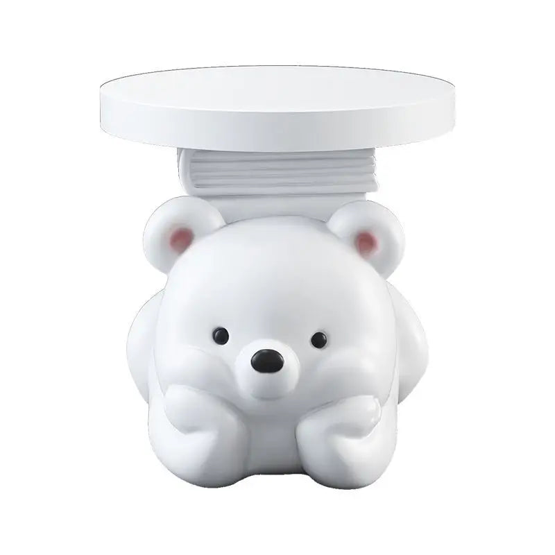 Cream bear living room floor ornaments, home accessories, TV cabinet, sofa side coffee table, bedside table, housewarming gift - 𝕄𝕮 𝕋𝕙𝕖 𝔹𝕝𝕒𝕔𝕜 𝔻𝕚𝕒𝕞𝕠𝕟𝕕