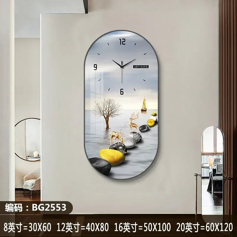 Nordic luxury wall clock by 𝕄𝕔 𝕋𝕙𝕖 𝔹𝕝𝕒𝕔𝕜 𝔻𝕚𝕒𝕞𝕠𝕟�