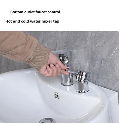 Wudu Basin Ceramic Wall Mounted Basin Floor Standing Footbath  Muslim Wudu Foot Wash Basin - 𝕄𝕮 𝕋𝕙𝕖 𝔹𝕝𝕒𝕔𝕜 𝔻𝕚𝕒𝕞𝕠𝕟𝕕