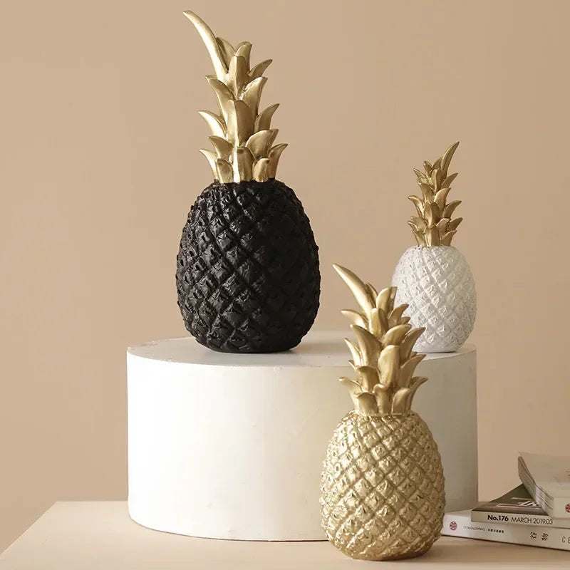 Nordic Light luxury ceramic pineapple decor by 𝕄𝕔 𝕋𝕙𝕖 𝔹𝕝𝕒𝕔𝕜 𝔻𝕚𝕒𝕞𝕠𝕟
