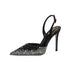Luxury Rhinestones Gradient Slingbacks Women Pumps Fashion Bling Crystal Banquet Stiletto High Heels Fashion Party Prom Shoes - https://mohammadcollection.com