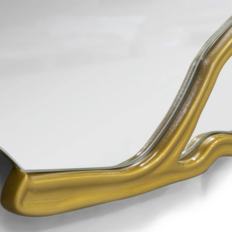 Large modern hand mirror from 𝕄𝕔 𝕋𝕙𝕖 𝔹𝕝𝕒𝕔𝕜 𝔻𝕚𝕒𝕞𝕠𝕟𝕕