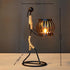 Nordic Metal Candlestick Abstract Character Sculpture Candle Holder Decors Handmade Figurines Home Decoration Art Gifts Hot 2024 - https://mohammadcollection.com