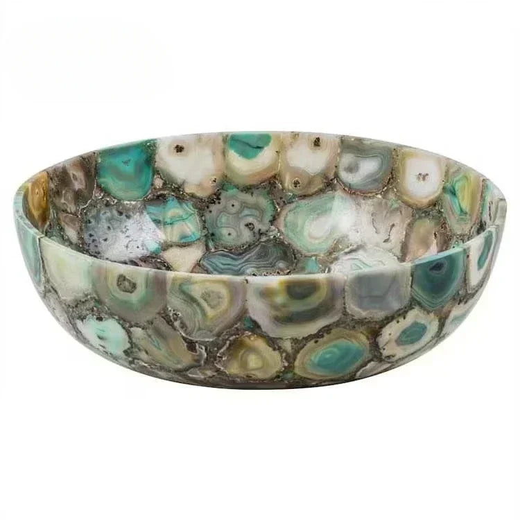 Handmade rose quartz vessel sink from 𝕄𝕔 𝕋𝕙𝕖 𝔹𝕝𝕒𝕔𝕜 𝔻𝕚𝕒𝕞𝕠𝕟�