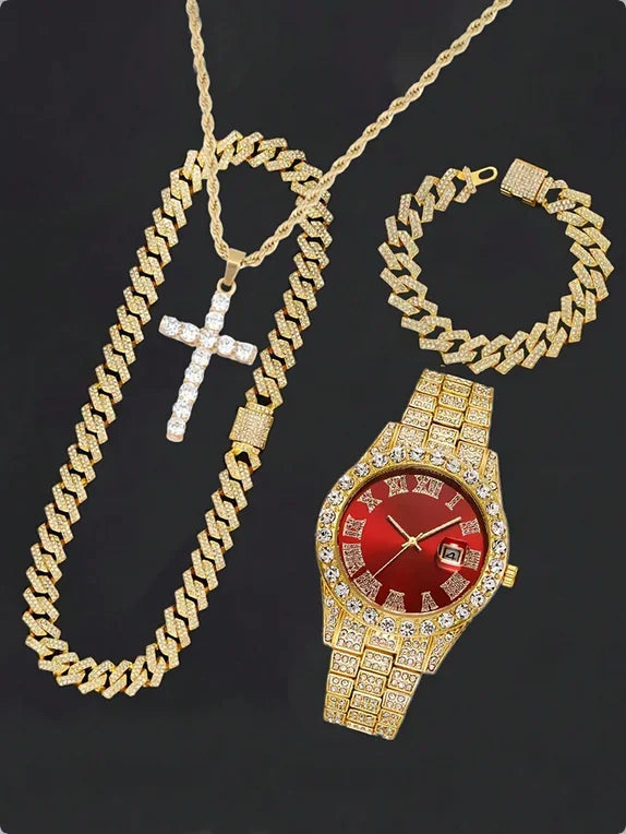 Men's 16mm Hip Hop Miami Cuban Link Chain Necklace by 𝕄𝕮 𝕋𝕙𝕖 𝔹𝕝𝕒𝕔𝕜 𝔻𝕚𝕒𝕞�
