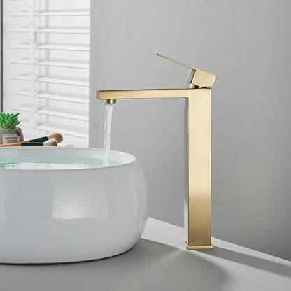 Matte Black Bathroom Basin Faucet Stainless Steel Cold Hot Mixer Deck Mounted Sink Mixer Tap Bathroom Crane Waterfall Tapware - https://mohammadcollection.com