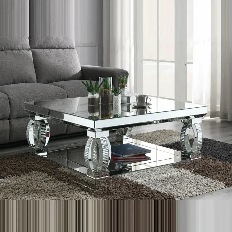 Unique crystal design coffee table set by 𝕄𝕔 𝕋𝕙𝕖 𝔹𝕝𝕒𝕔𝕜 𝔻𝕚𝕒𝕞𝕠𝕟�