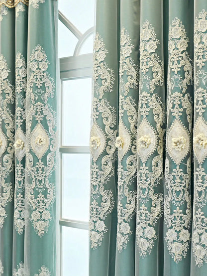 Luxury MC THE BLACK DIAMOND curtains featuring elegant fabric in a rich, sophisticated design, hanging smoothly in a modern interior.