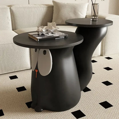 Creative Cat Coffee Table Standing Modern Tea Table Living Room Sofa End Tables Bedroom Nordic Side Tables Resin Home Decor - https://mohammadcollection.com
