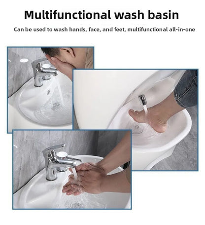 Wudu Basin Ceramic Wall Mounted Basin Floor Standing Footbath  Muslim Wudu Foot Wash Basin - 𝕄𝕮 𝕋𝕙𝕖 𝔹𝕝𝕒𝕔𝕜 𝔻𝕚𝕒𝕞𝕠𝕟𝕕