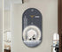 Nordic luxury Wall Clock Living Room Household Fashion Restaurant Decorative Painting Creative Wall Hanging Silent Clock - https://mohammadcollection.com
