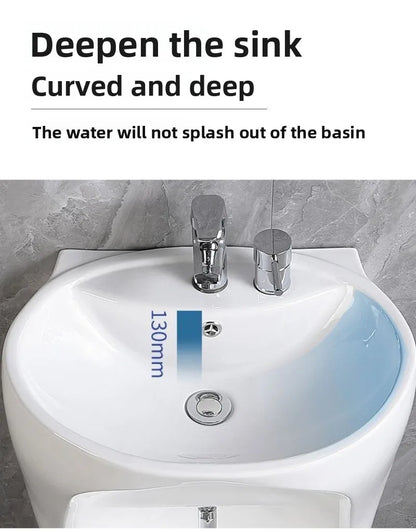 Wudu Basin Ceramic Wall Mounted Basin Floor Standing Footbath  Muslim Wudu Foot Wash Basin - 𝕄𝕮 𝕋𝕙𝕖 𝔹𝕝𝕒𝕔𝕜 𝔻𝕚𝕒𝕞𝕠𝕟𝕕