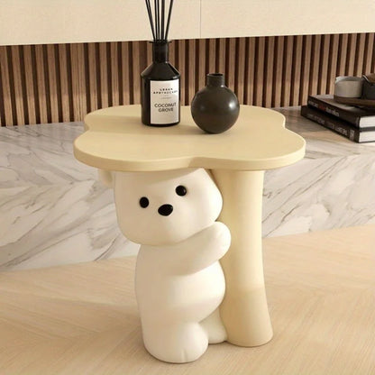 Large Cute Bear Floor Decor - Made of Polymer Material, Requires No Electricity, Perfect for Living Room, Sofa Side Table - https://mohammadcollection.com