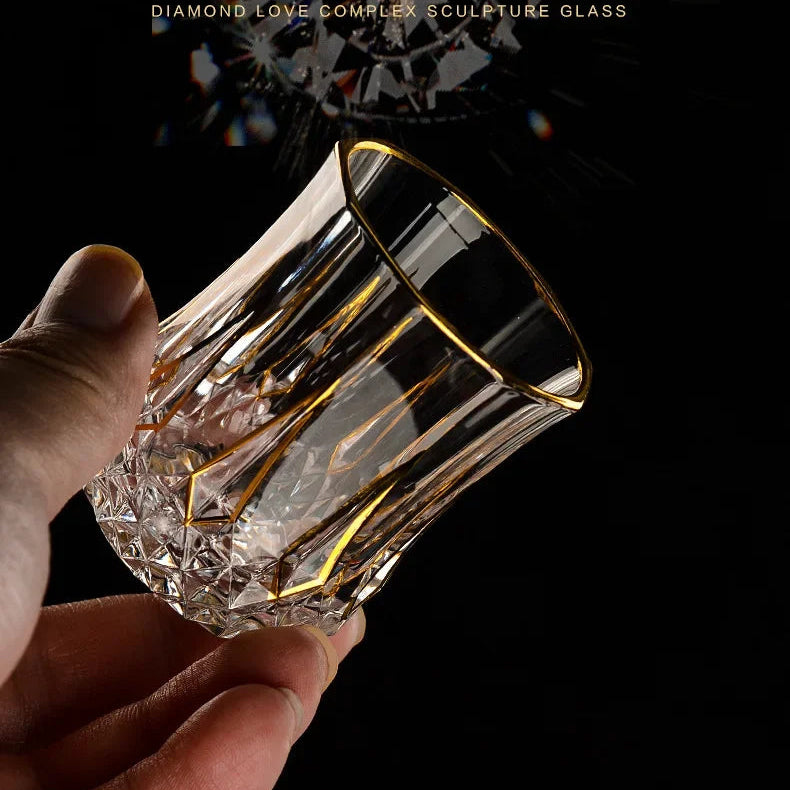 Luxury CDA whisky glass set by 𝕄𝕔 𝕋𝕙𝕖 𝔹𝕝𝕒𝕔𝕜 𝔻𝕚𝕒𝕞𝕠𝕟�