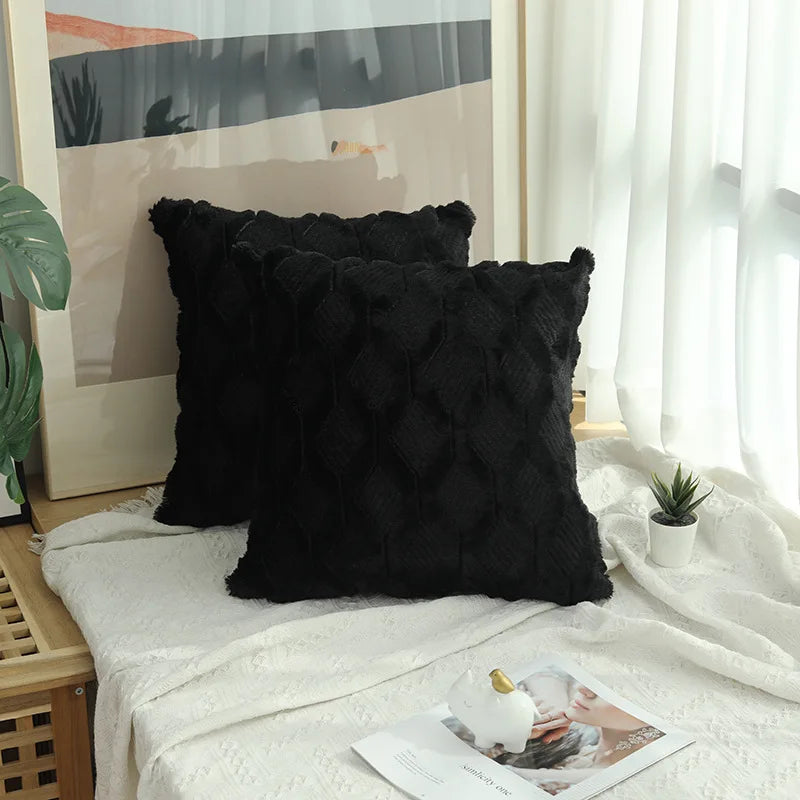 Soft plush velvet decorative pillow cover from 𝕄𝕔 𝕋𝕙𝕖 𝔹𝕝𝕒𝕔𝕜 𝔻𝕚𝕒𝕞𝕠𝕟�