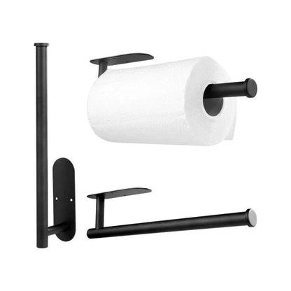 Self-Adhesive Under Cabinet Paper Towel Holders for Kitchen Paper Towels Available in Adhesive Screws Stainless Steel - https://mohammadcollection.com