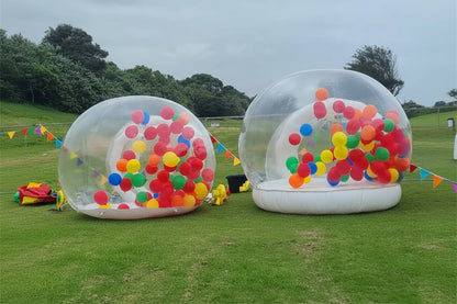 Outdoor Transparent Inflatable Crystal Dome Bubble Rooms Inflatable Bubble Tent With Balloons Inflatable Bubble House - https://mohammadcollection.com