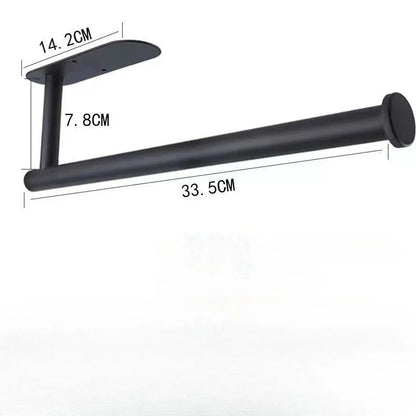 Self-Adhesive Under Cabinet Paper Towel Holders for Kitchen Paper Towels Available in Adhesive Screws Stainless Steel - https://mohammadcollection.com