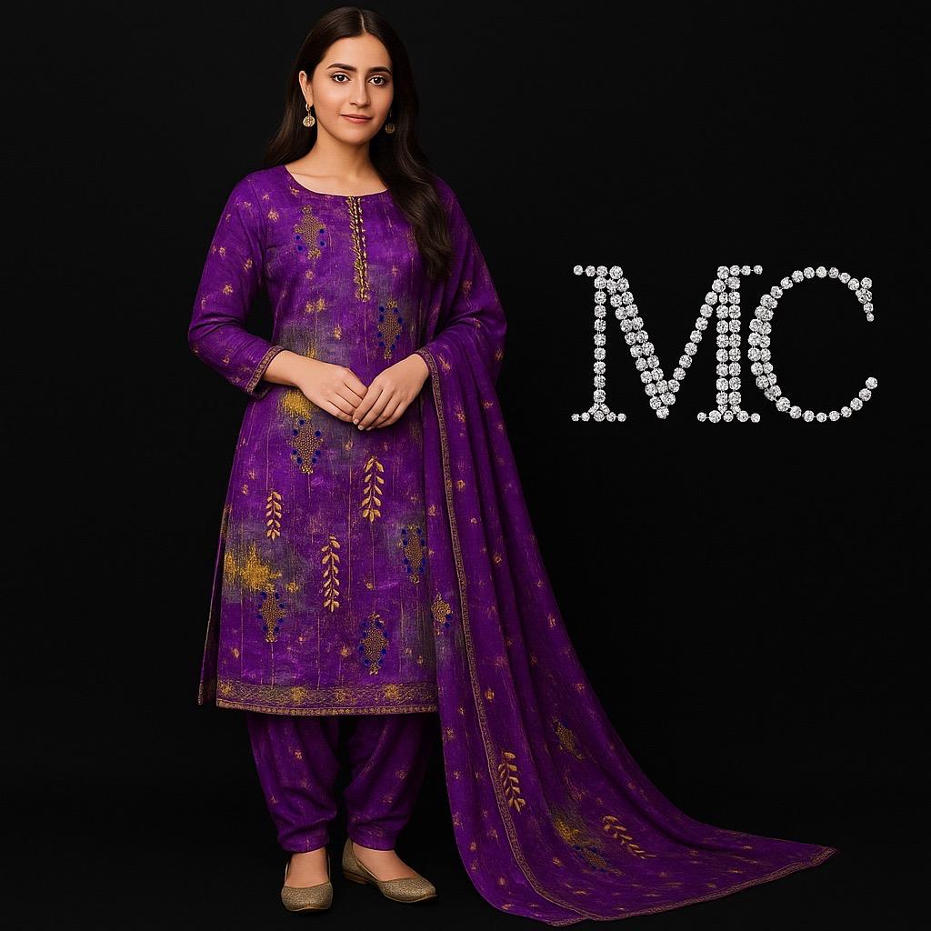 Light pink chiffon fabric from Mohammad Collection, 4-meter length suitable for making elegant suits and traditional outfits.