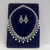 Fashion round Choker Heart Shape Design Pearl Necklace for Women Wedding Bridal 